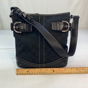 Coach Y2K Signature Jacquard Buckle Shoulder Bag | Style 3577 | 🖤 Gia